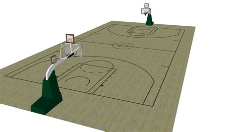 Basketball Court Sketchup